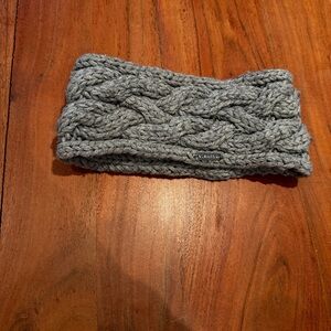 Calvin Klein Gray Knit Headband